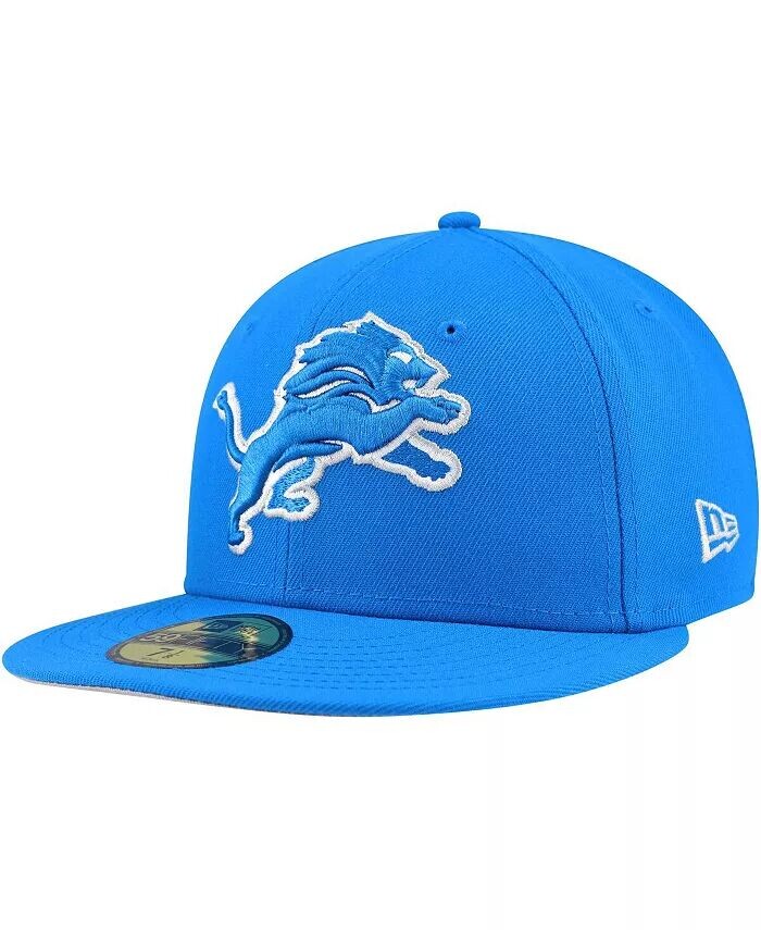 

Мужская синяя приталенная шляпа Detroit Lions Team Basic 59FIFTY New Era, синий