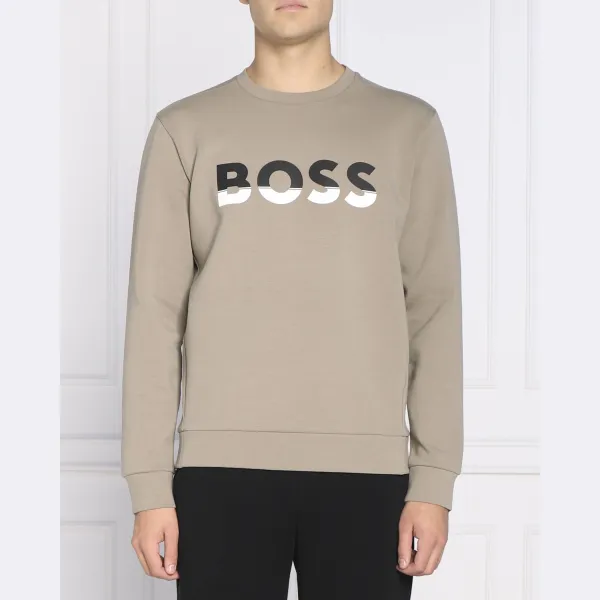 

Толстовка Salbo 1 стандартного кроя Boss, бежевый
