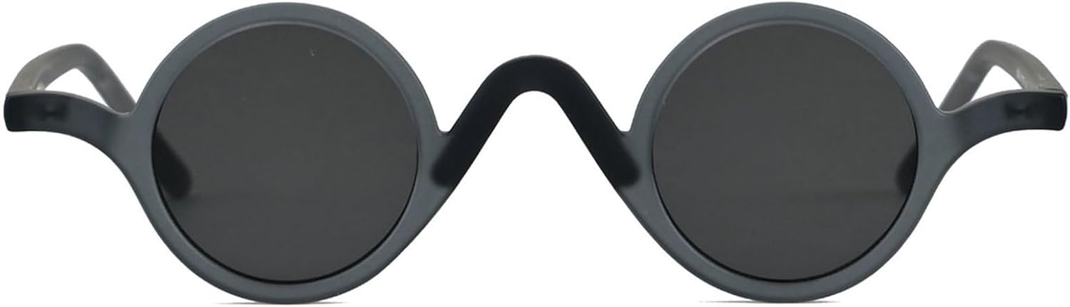 

Винтажные маленькие круглые роскошные солнцезащитные очки Willochra для женщин и мужчин, модные в стиле 90-х, забавные овальные панк-очки, трендовые солнцезащитные очки с защитой от УФ-излучения UV400, C5