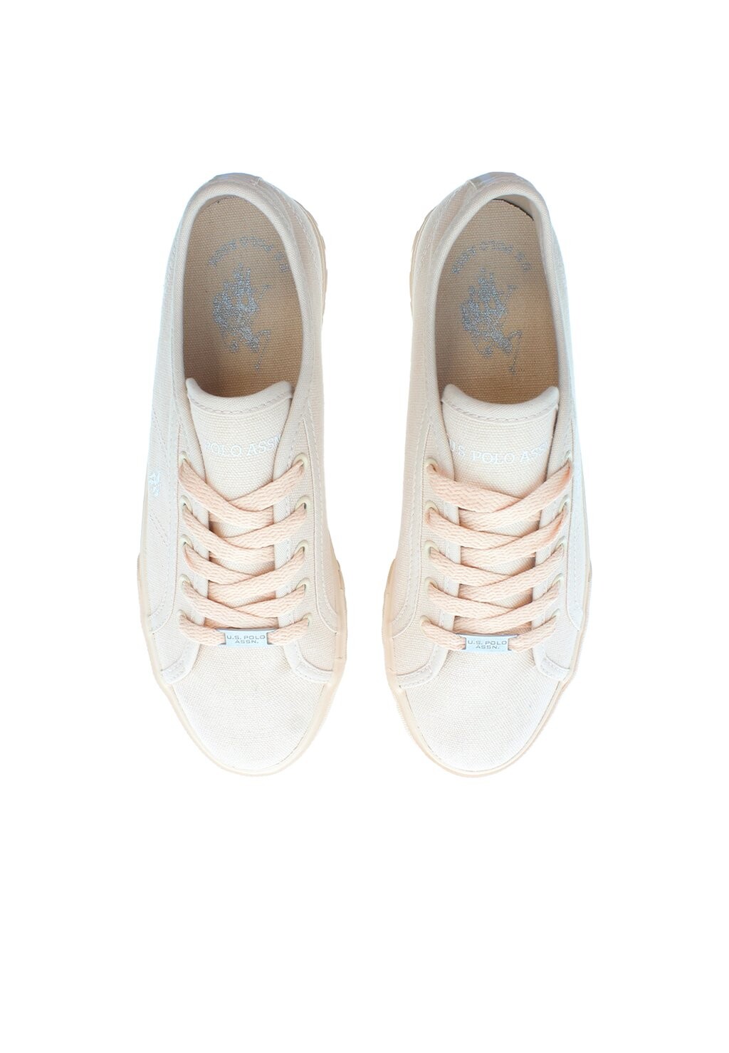 

Кроссовки на шнуровке MAREW U.S. Polo Assn., розовый