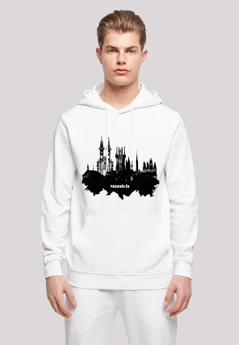 

Толстовка F4NT4STIC "Cities Collection - Мюнхенский горизонт", принт, белый