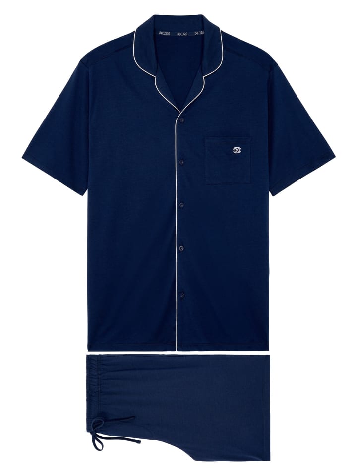 

HOM Пижама Рафаэля темно-синего цвета