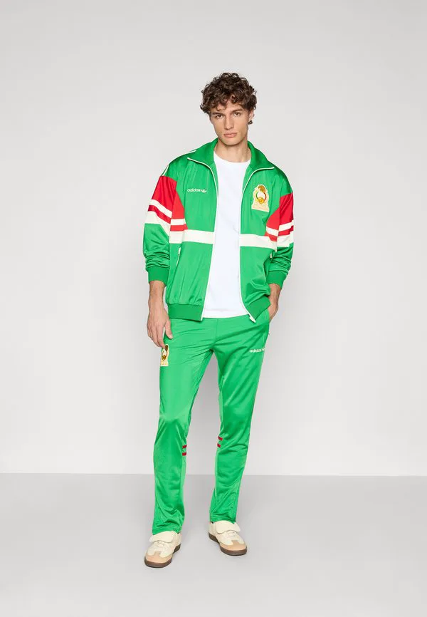 Спортивная куртка сборной мексики 1986 года Adidas Performance, Green — фото 2