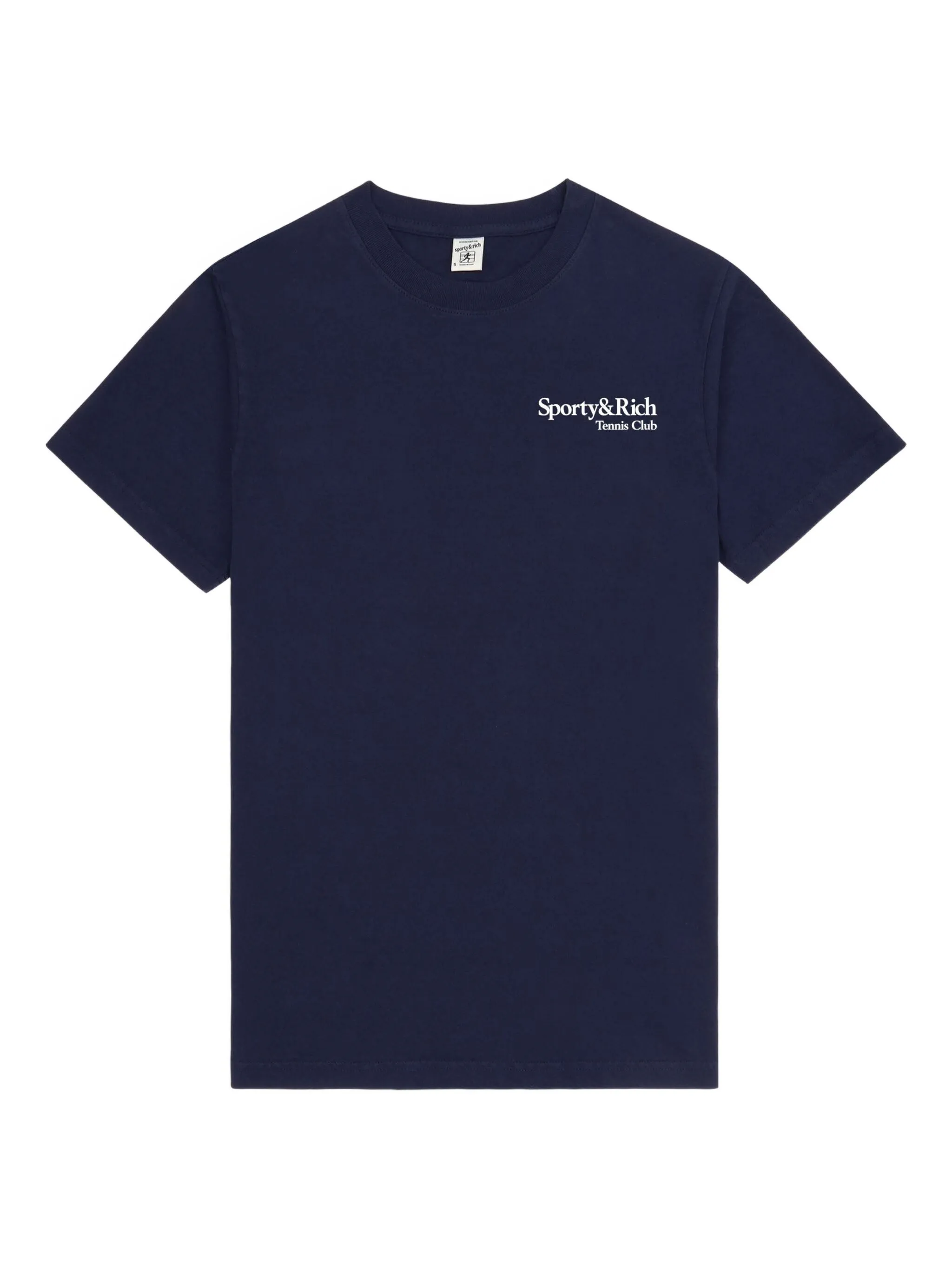 

Футболка с круглым вырезом Sporty & Rich, синий