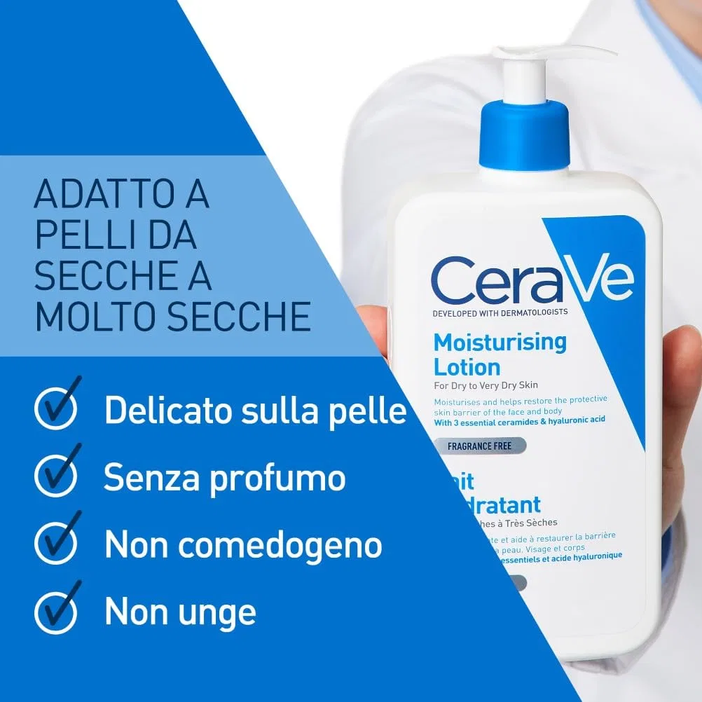 Увлажняющий лосьон для тела и лица CeraVe Cerave — фото 3