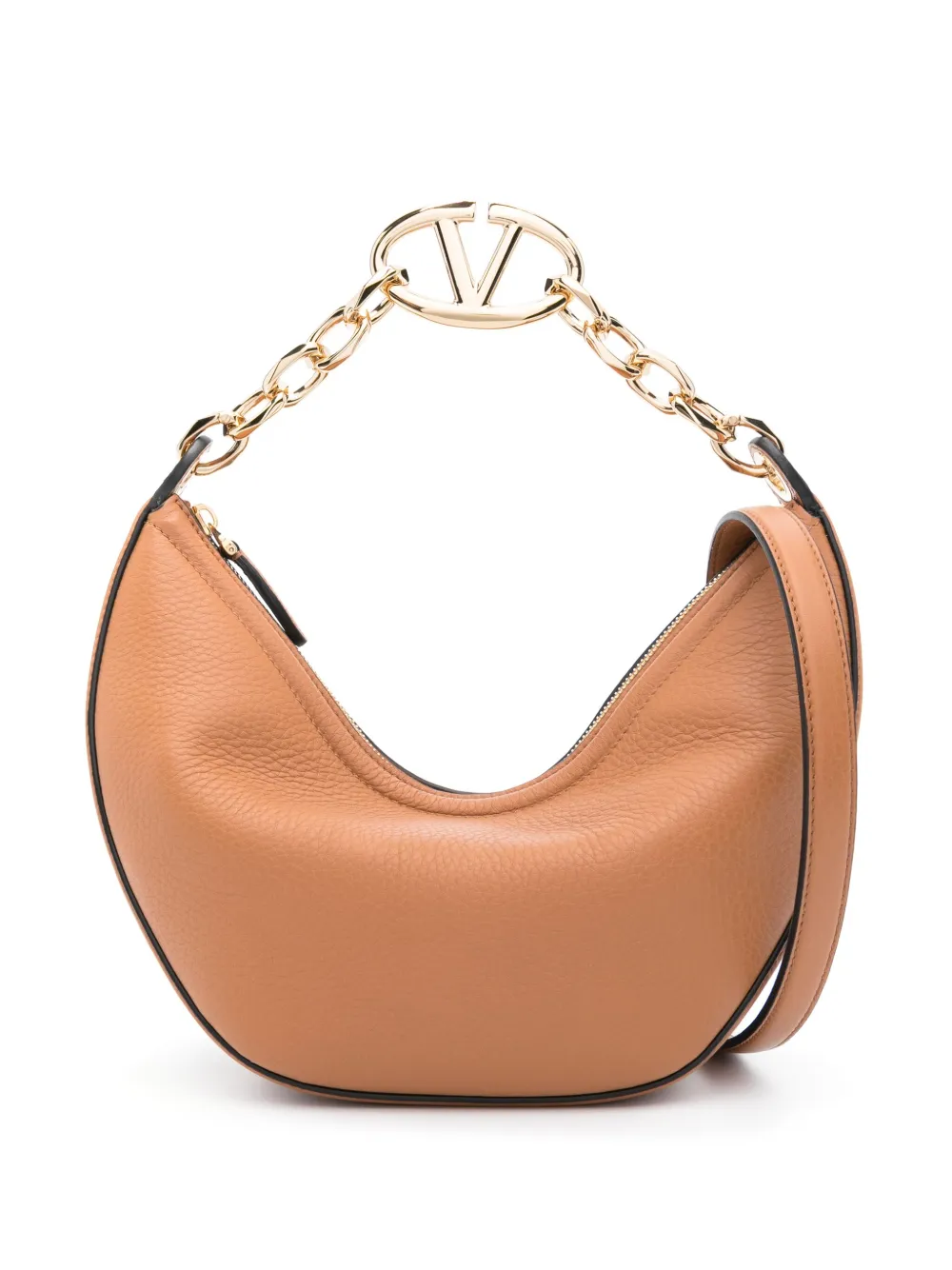 

Маленькая сумка-тоут Vlogo Moon Hobo VALENTINO GARAVANI, коричневый