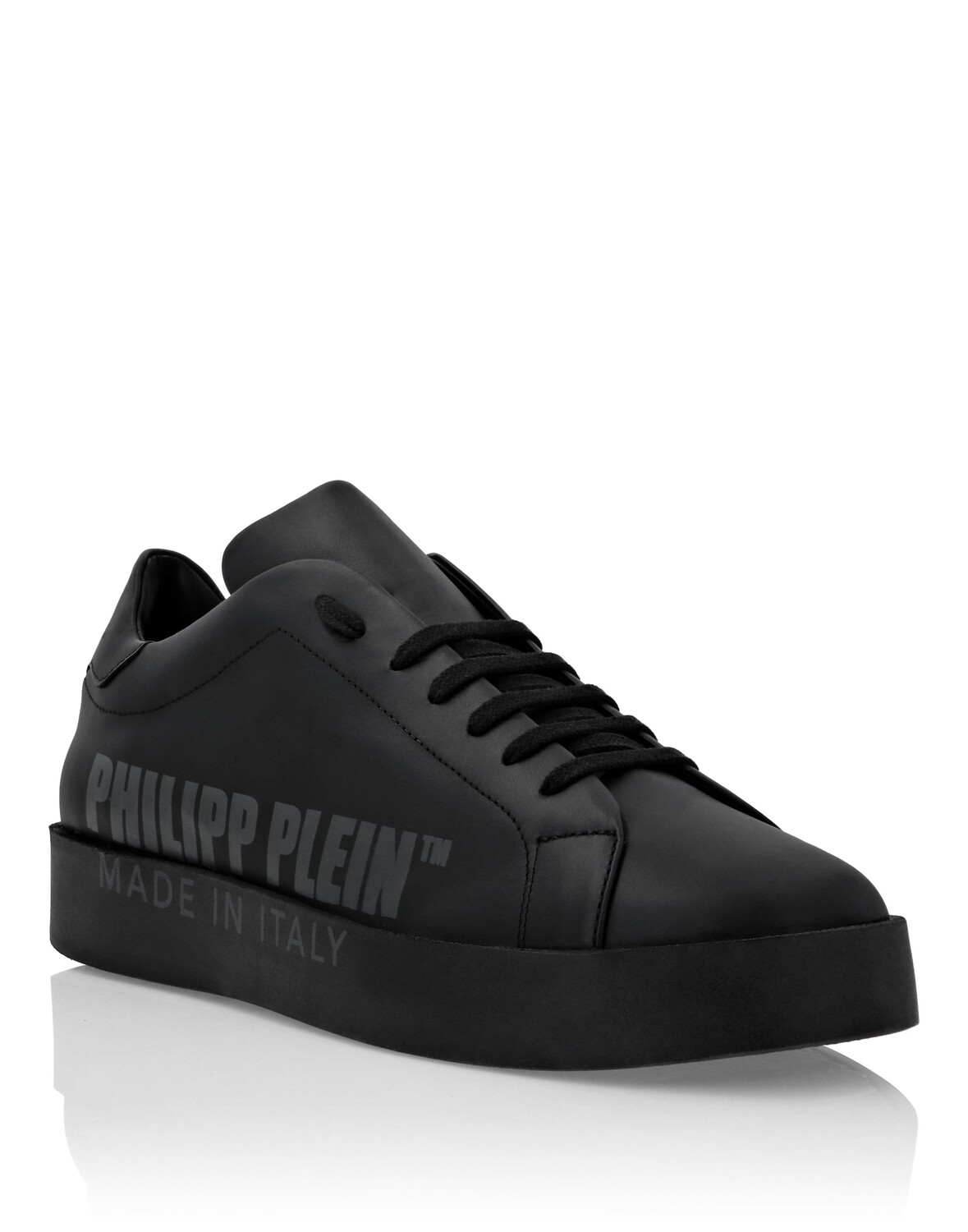 

Кожаные кроссовки Philipp Plein TM, черный