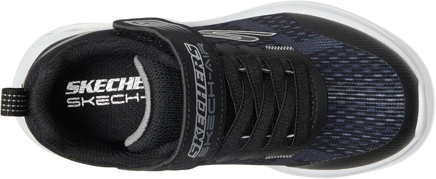Кроссовки Skechers для мальчиков Microspec Max Advance-Squad-p, черный — фото 2