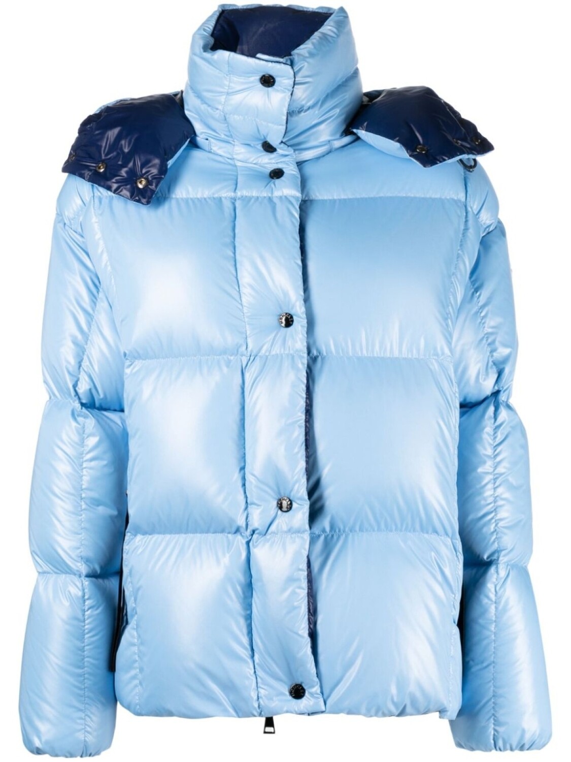 

Moncler пуховик Parana с капюшоном, синий