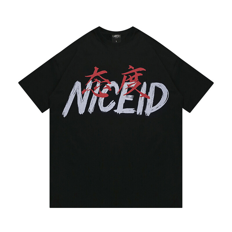 

NICEID футболка унисекс, Черный
