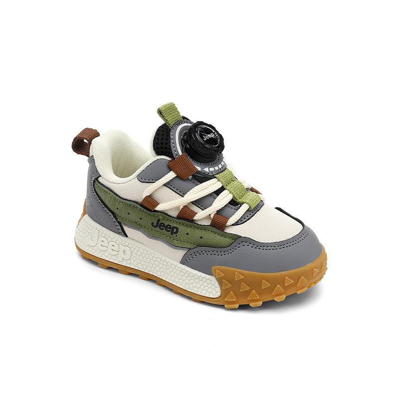 Jeep Кроссовки Running Collection Low top серо-зеленые Kids' — фото 3