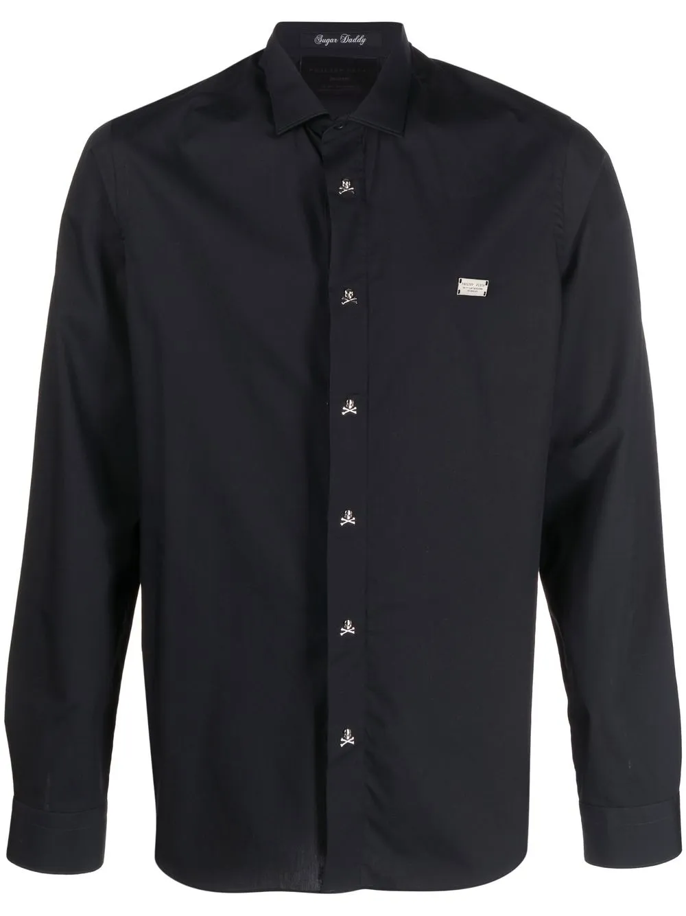 

Рубашка с логотипом Philipp Plein, черный