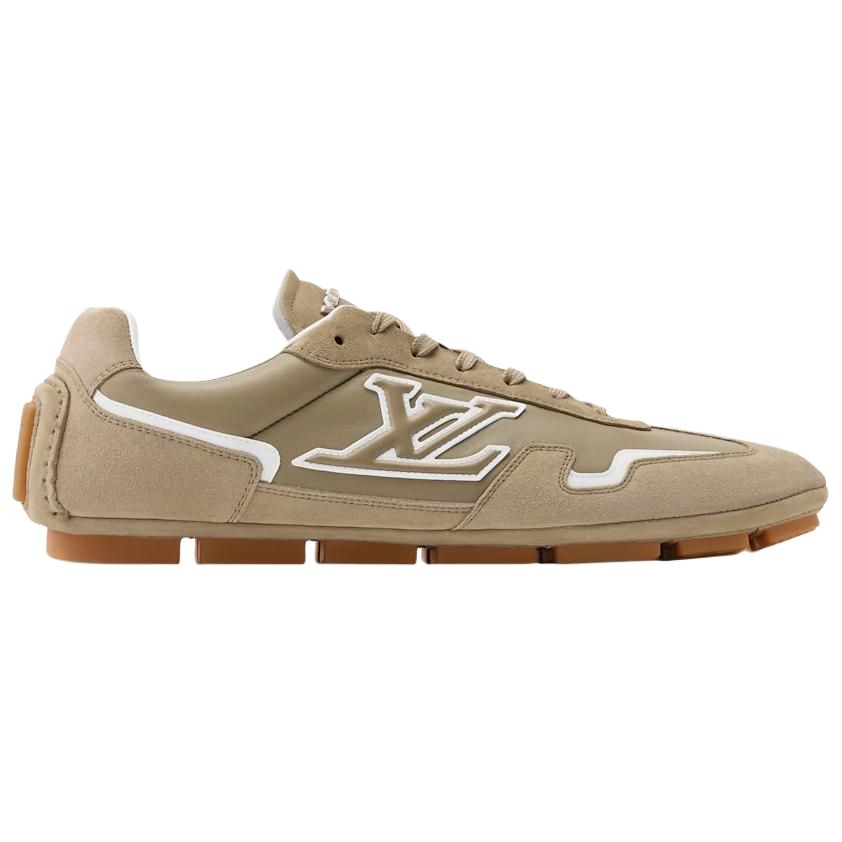 Rally Low top повседневные мужские туфли LOUIS VUITTON, бежевый — фото 3