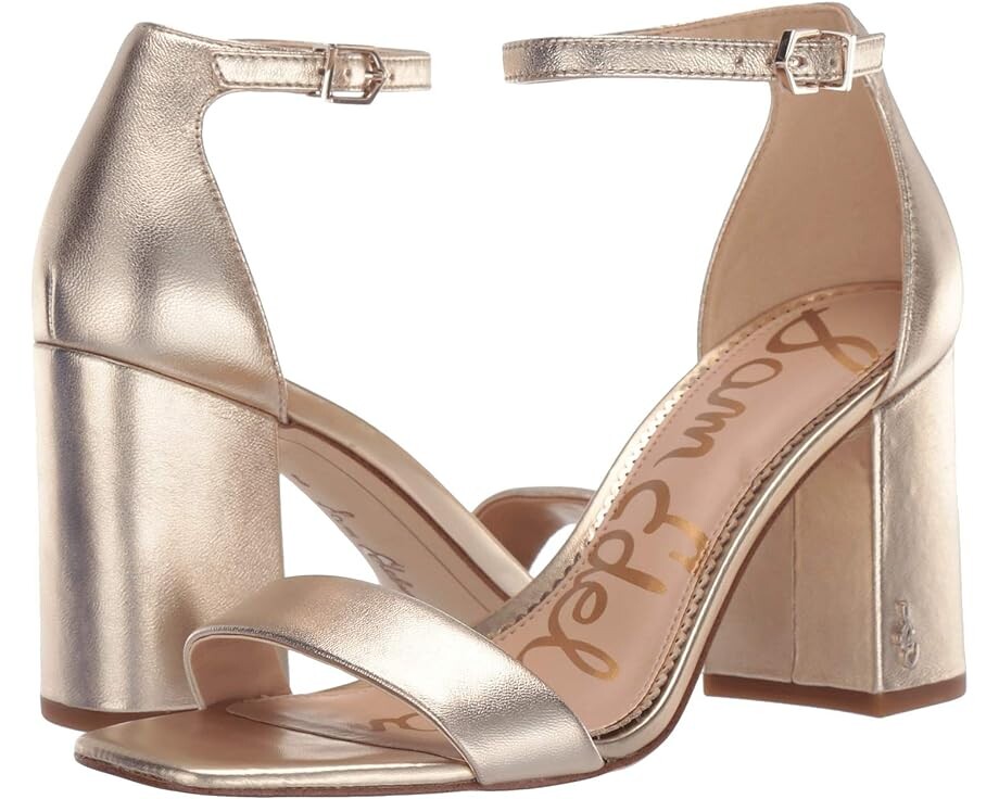 Туфли Sam Edelman Daniella, цвет Molten Gold Soft Metallic Sheep Leather