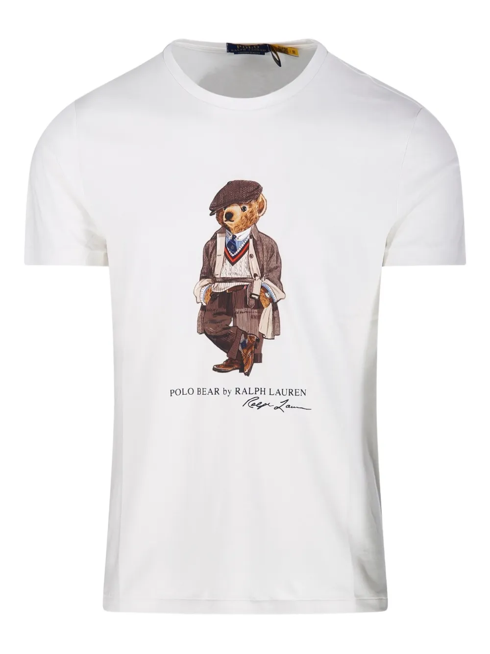 

Футболка с принтом Polo Bear Ralph Lauren Collection, белый