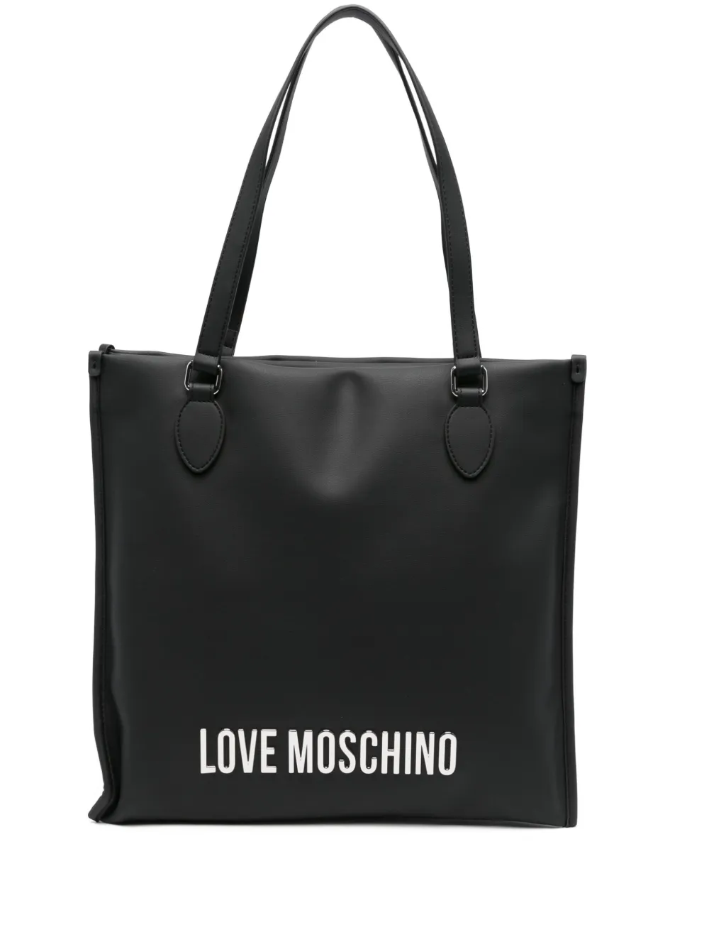 

Сумка-тоут с логотипом Love Moschino, черный