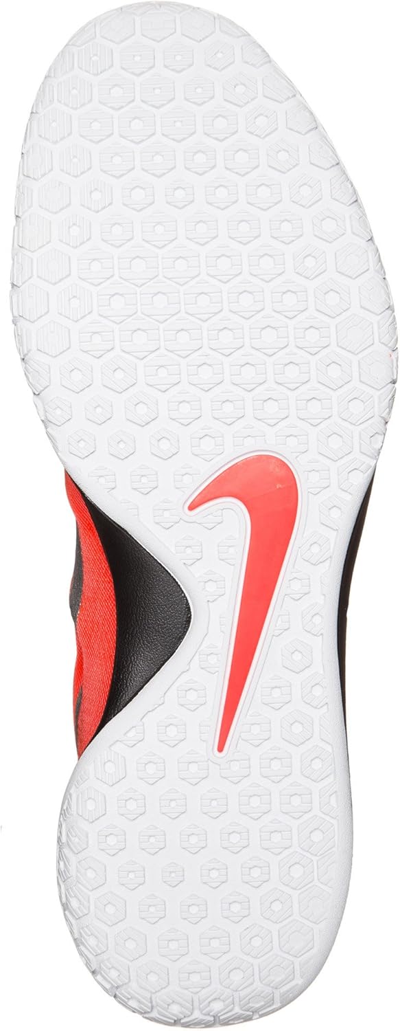 Баскетбольные кроссовки Nike Hyperchase для мужчин, Bright Crimson Metallic Silver Black White 600 — фото 3