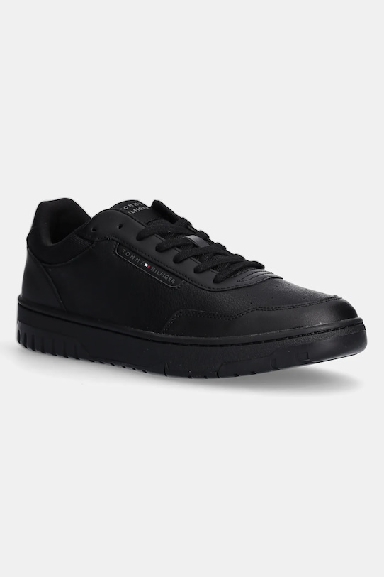 

Кроссовки TH Basket Core Lite Lth Tommy Hilfiger, черный