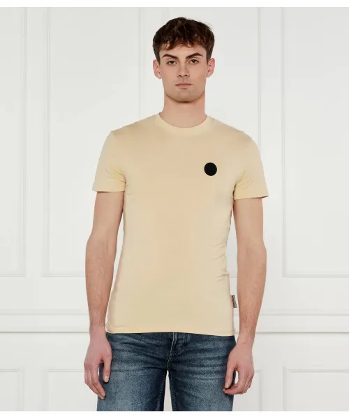 

Футболка Slim fit Just Cavalli, бежевый