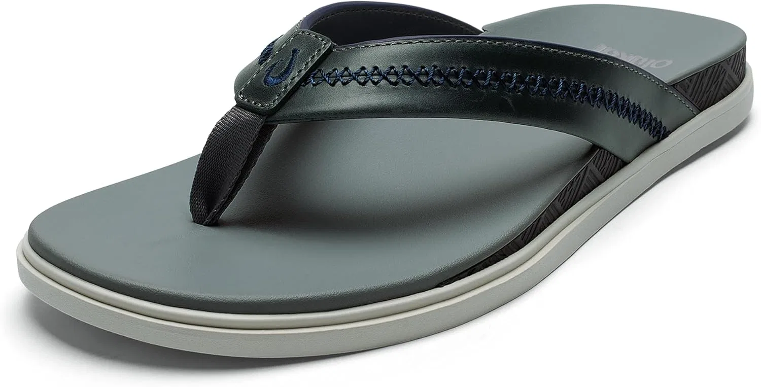 Сандалии с поддержкой стопы, OLUKAI, Rock/Pale Grey