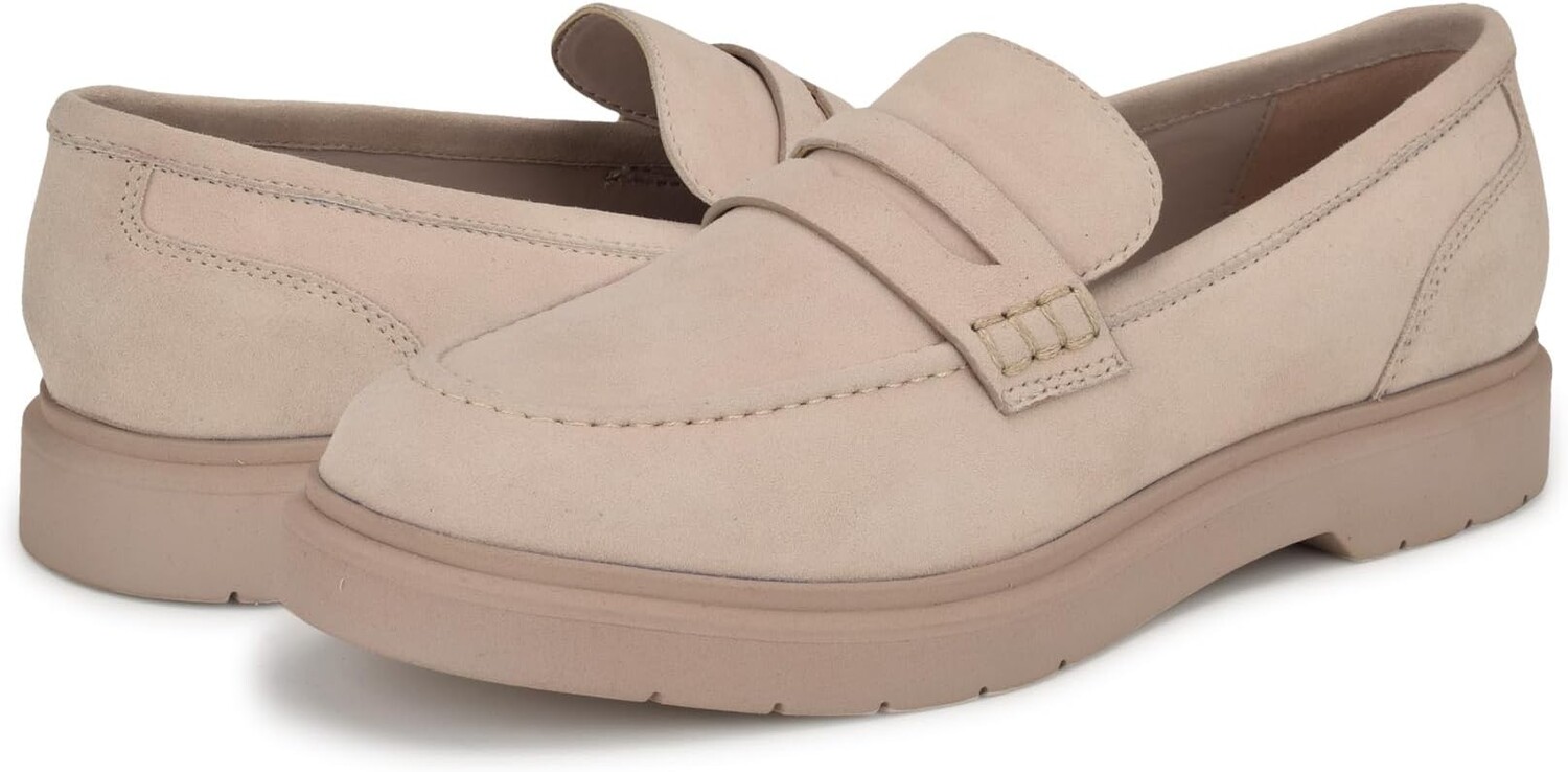 Лоферы Nine West Bonet, цвет Light Natural Suede