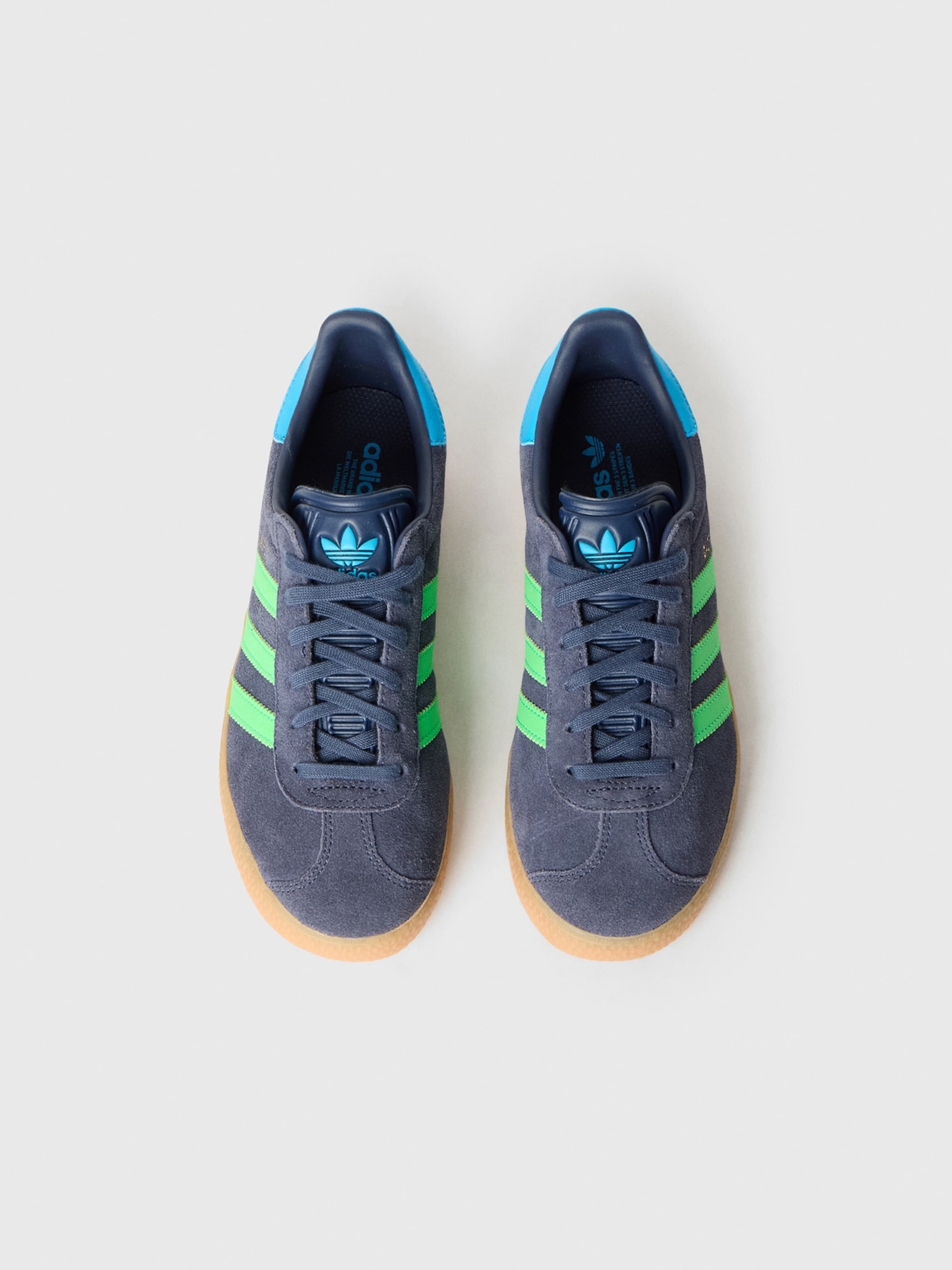 Adidas Originals Кроссовки 'GAZELLE' в цвете Marine Blue, Neon Blue — фото 3