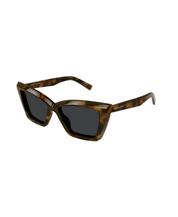 

Классические солнцезащитные очки Havana Saint Laurent, коричневый