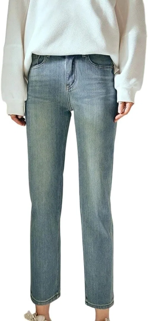 Джинсы женские, синие джинсовые, Denim Blue Jeans