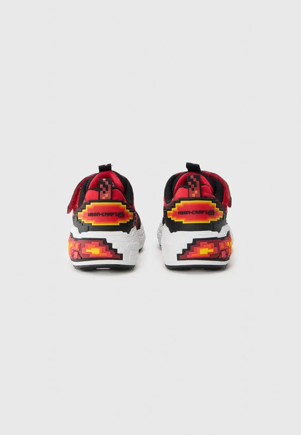 Кроссовки mega craft 4k Skechers, Red/Black/Orange/Yellow — фото 3