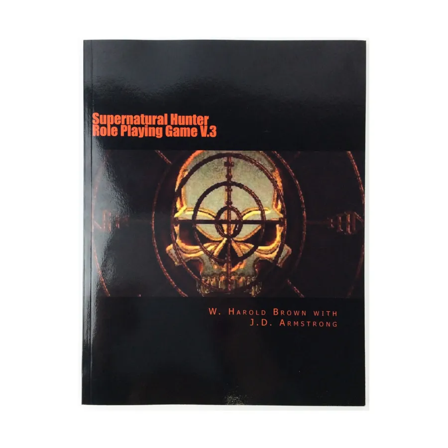 

Supernatural Hunter Role Playing Game V.3, Roleplaying Games (Thousand Word), мягкая обложка