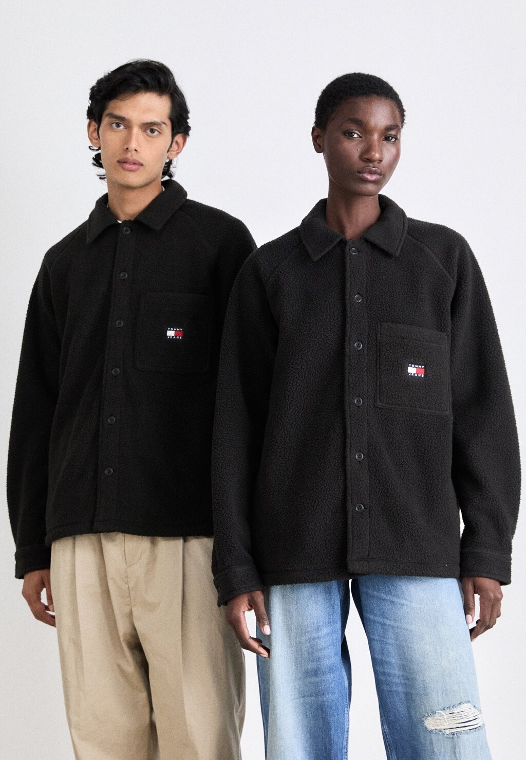 

Флисовая куртка BADGE UNISEX Tommy Hilfiger, черный
