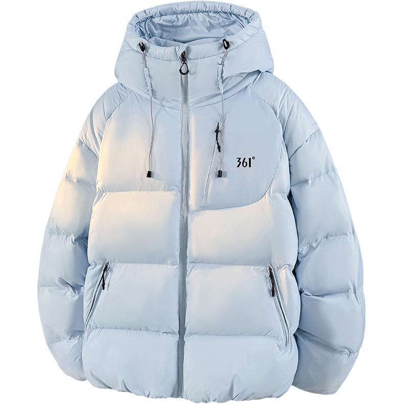 

361° Пуховик Unisex Dream Blue с капюшоном утепленный