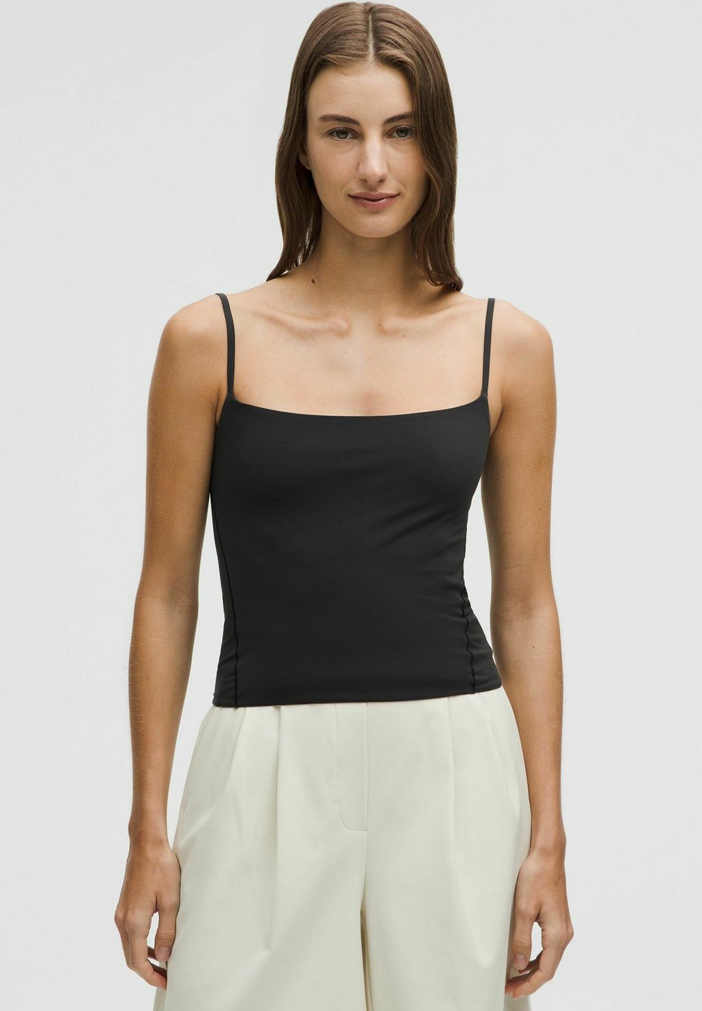 

Топ NULU SPAGHETTI-STRAP ADJUSTABLE CAMI TANK lululemon, черный
