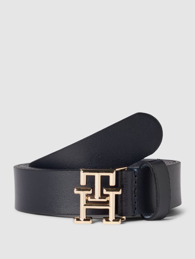 

Ремень с пряжкой Tommy Hilfiger, темно-синий