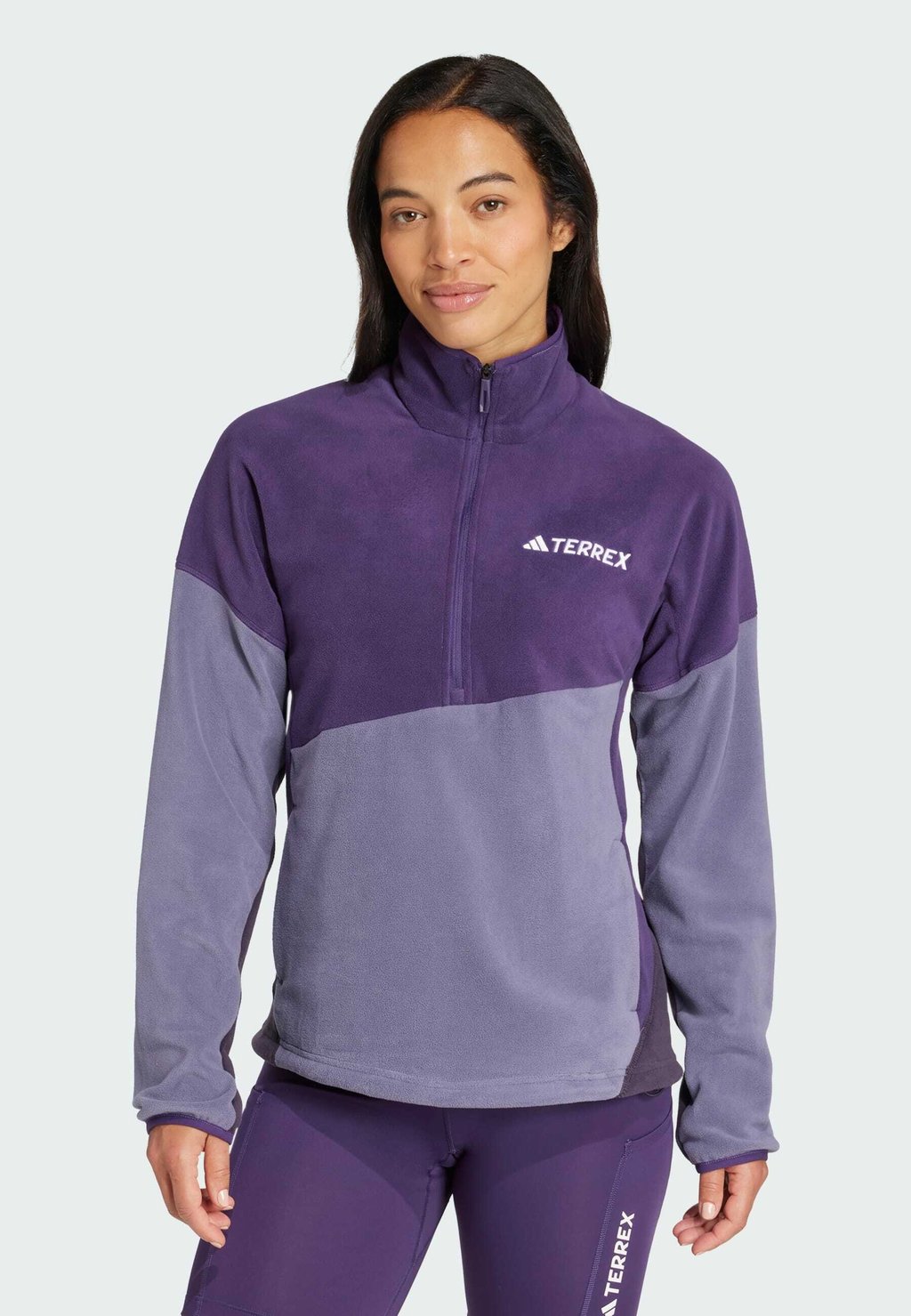 

Флисовый джемпер ANRK Adidas Terrex, сиреневый