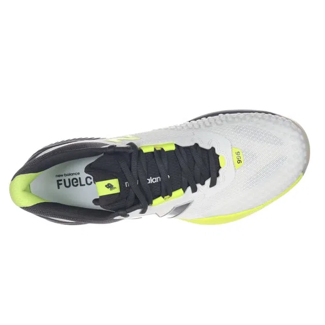 Мужские теннисные кроссовки для грунта «FuelCell 996 v6» от New Balance, White — фото 3