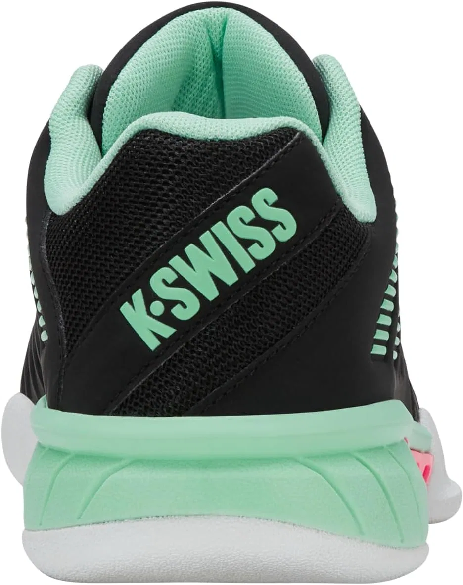 Кроссовки теннисные K-Swiss, Black Neon Mint Neon Pastel Pink — фото 3