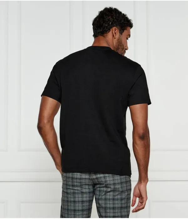Футболка classic fit Lacoste, черный — фото 3
