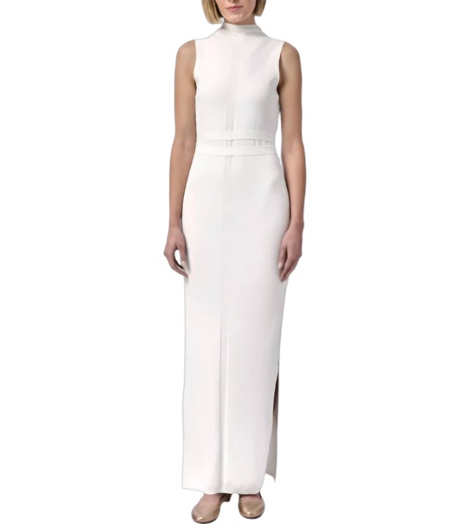 

Электрическое миди-платье в цвете мел Capsule 121, Chalk