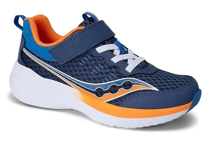 Кроссовки беговые Endorphin Kdz 2.0 Ac Saucony Kids, Navy/Royal — фото 2