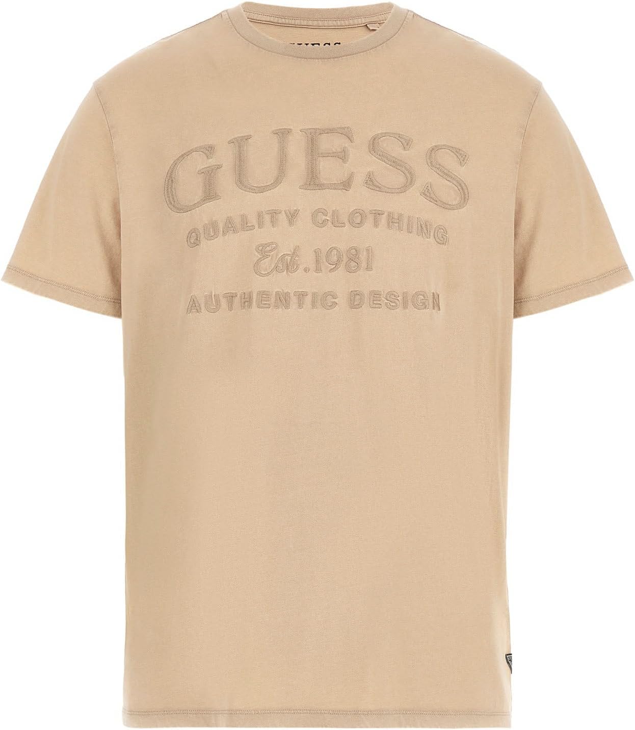 

Мужская футболка с коротким рукавом и вышивкой GUESS, Desert Mud Multi, Коричневый, Мужская футболка с коротким рукавом и вышивкой GUESS, Desert Mud Multi