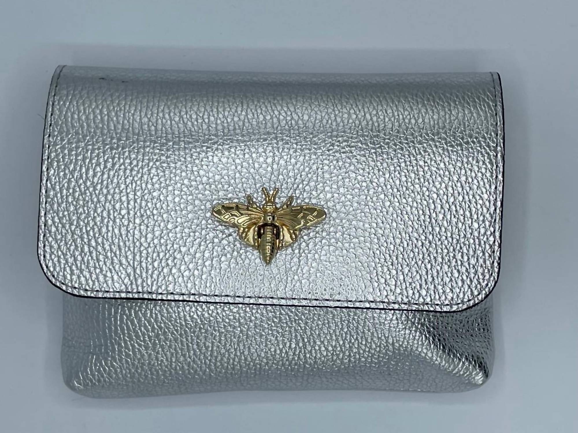 

Сумка Delaney в металлическом серебре German Fuentes