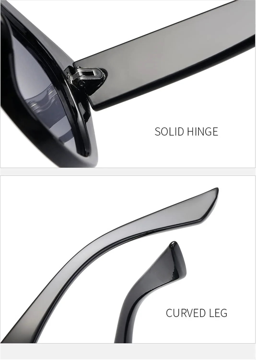 

Солнцезащитные очки для женщин с крупной оправой для отдыха, спортивные очки для вождения, мужские солнцезащитные очки для активного отдыха Generic, Black