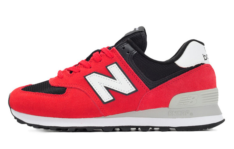 Кроссовки New Balance NB 574 Unisex, темно-розовый/черный/белый