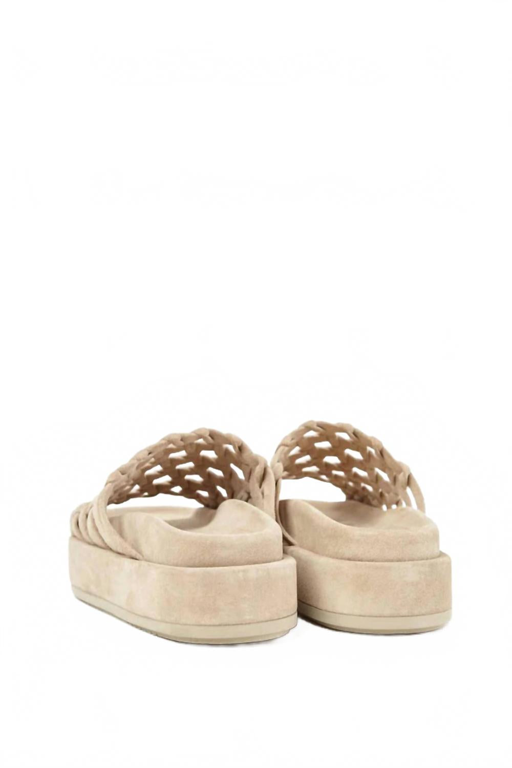 Women's Nadira Suede Flatform Slide In Corda Suede PALOMA BARCELO, Corda Suede — фото 3