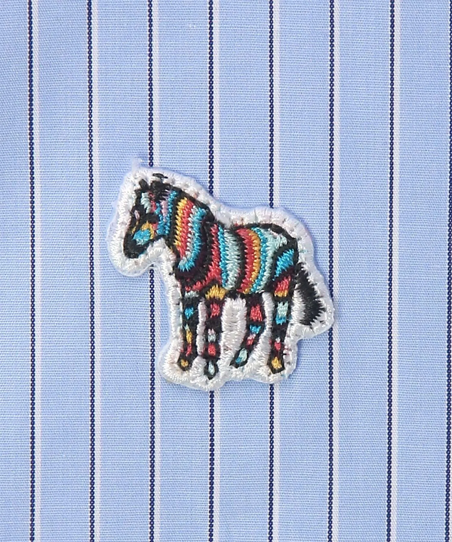 Детская рубашка Paul Smith JUNIOR с воротником-стойкой — фото 4