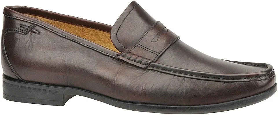 Лоферы мужские Florsheim, бордовый — фото 2