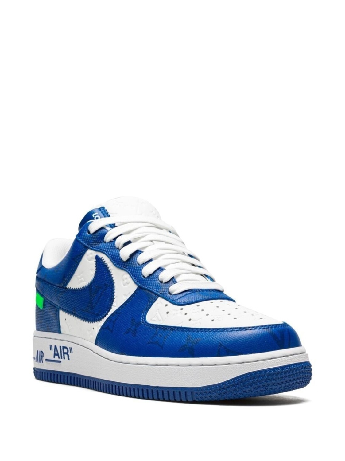 Кроссовки Air Force 1 Low из коллаборации с Louis Vuitton Nike, синий — фото 2