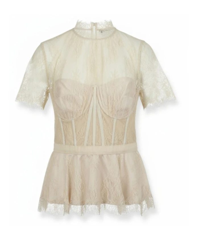 

Топ Келани Simkhai, бежевый