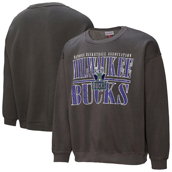 

Мужской черный свитшот milwaukee bucks nba downtown collection Mitchell & Ness